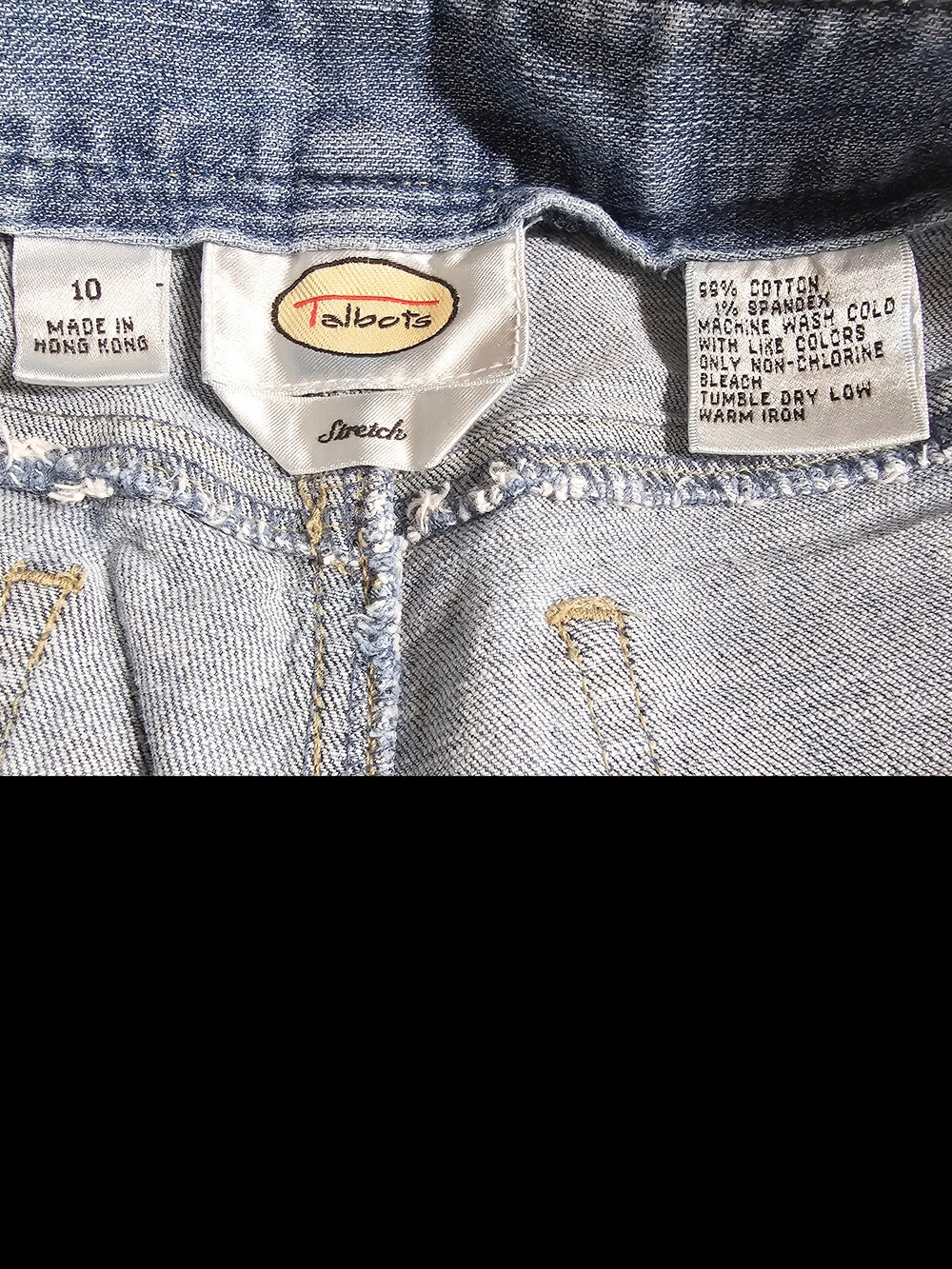 Talbots Stretch Jean Capri